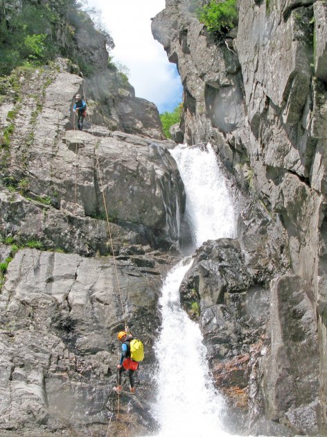 descente rappel