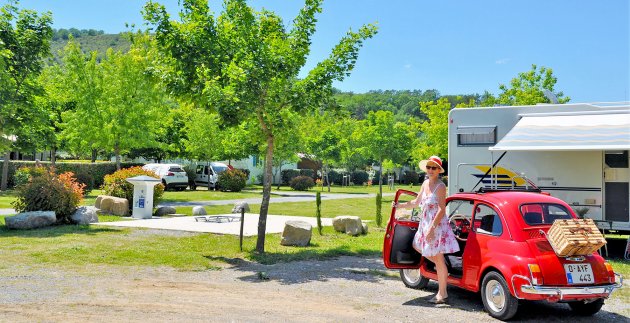 vue du camping lou rouchetou